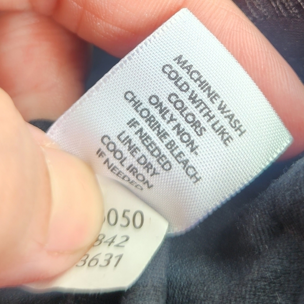 J. Jill Black Missy Dress Pants Women's Size 8 Straight Leg Career Office EUC - Picture 7 of 7
